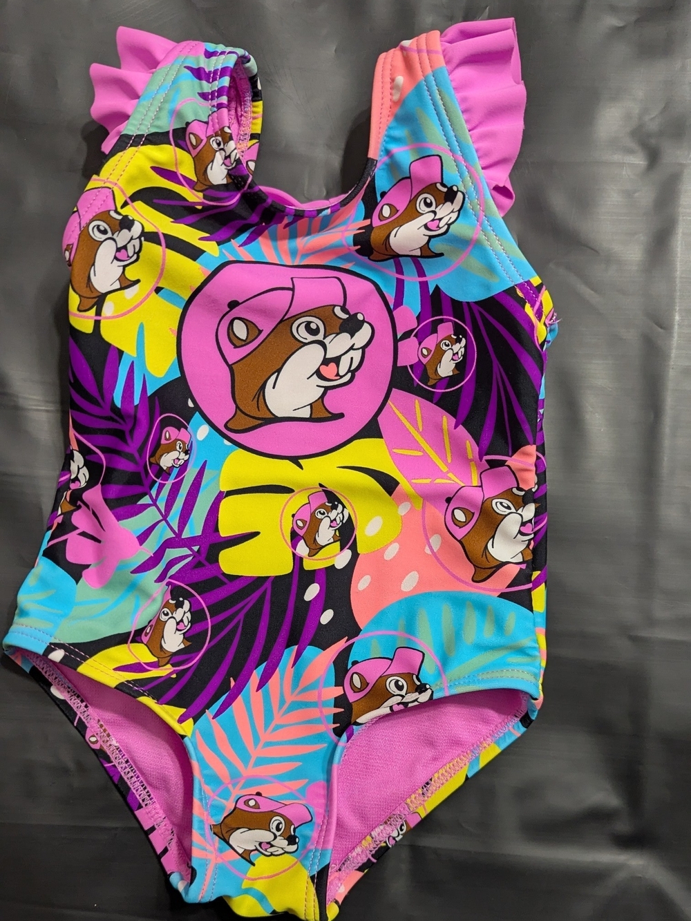 Buc-Ee's Swimming suit swim bathing suit toddler sz 9-12 months